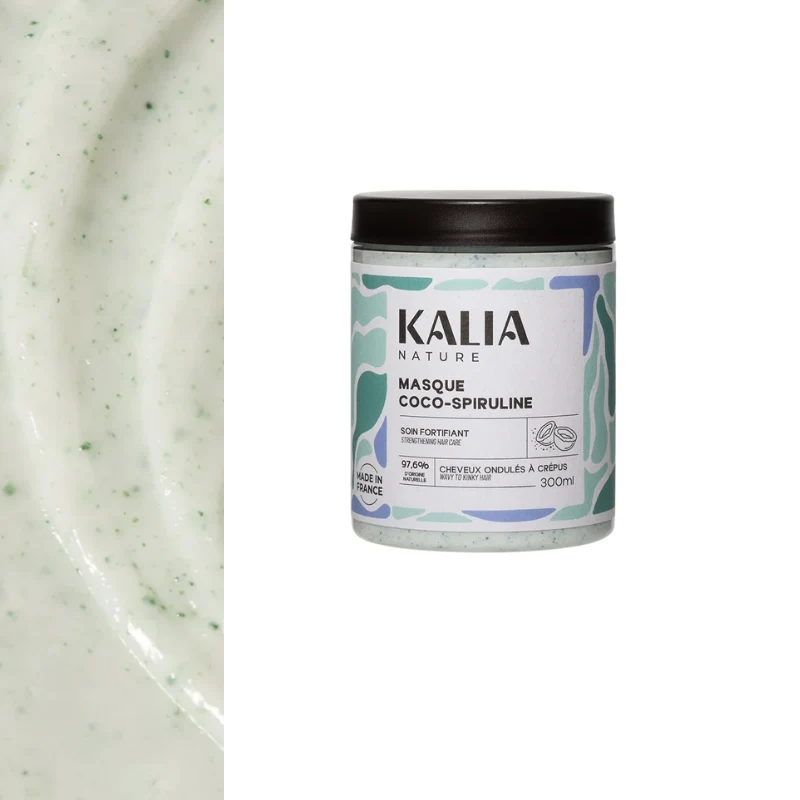 MASQUE COCO-SPIRULINE PRO 600 ML / ONDULÉS / BOUCLÉS