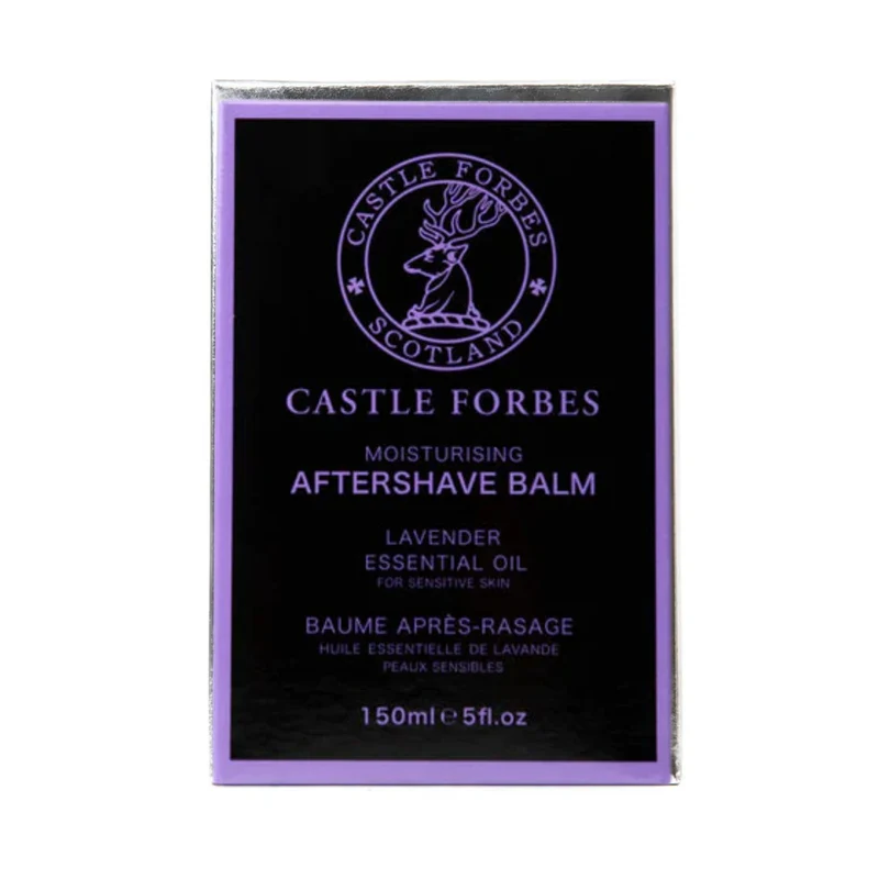 Luxury Aftershave Balm, Lavender Essential Oil, No Added Alcohol, 5 fl.oz / 150ml