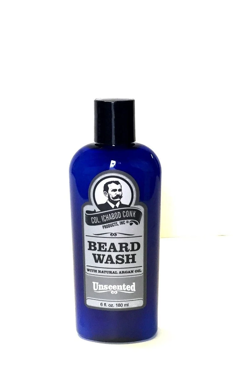 Unscented Beard Wash w/Argan Oil - 6 oz