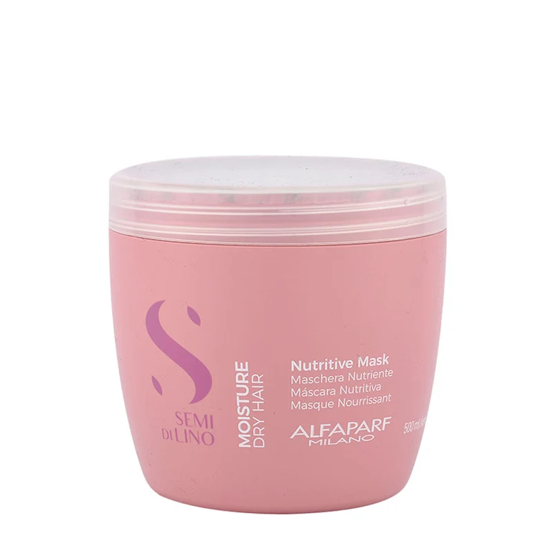 Alfaparf Milano Semi Di Lino Moisture Nutritive Mask 500ml - masque nourrissant pour cheveux secs