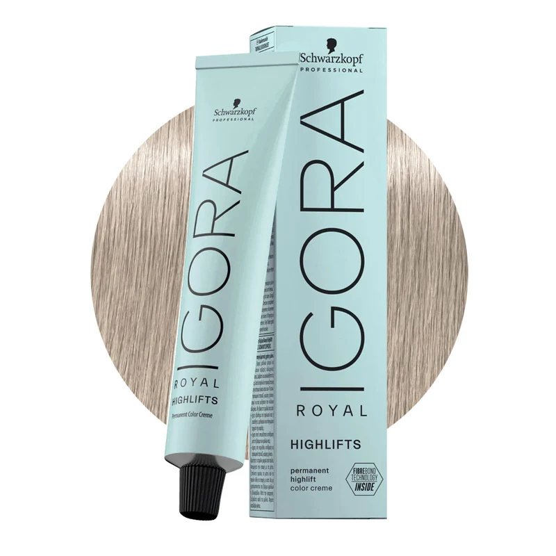 Schwarzkopf Igora Royal Highlifts 12-21 Blond Super Éclaircissant Cendré 60ml - coloration permanente