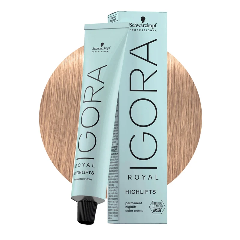 Schwarzkopf Igora Royal Highlifts 12-49 Blond Super Éclaircissant Beige Violet 60ml - coloration permanente