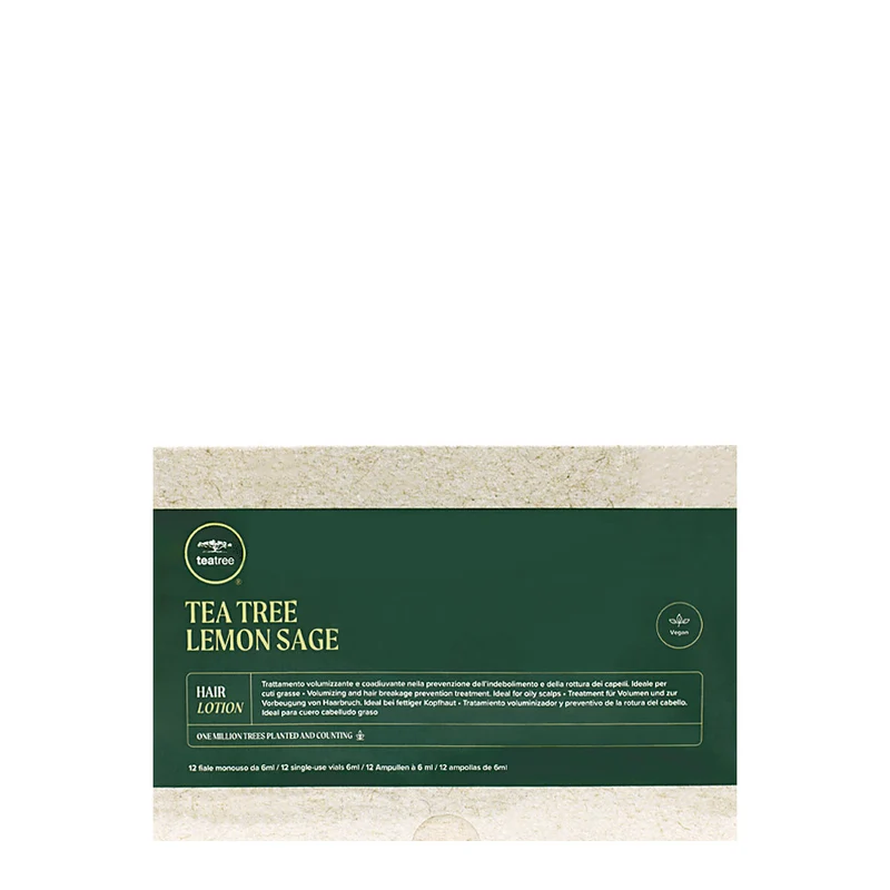 Paul Mitchell Tea tree Lemon Sage Hair Lotion 12x6ml - ampoules anti-chute