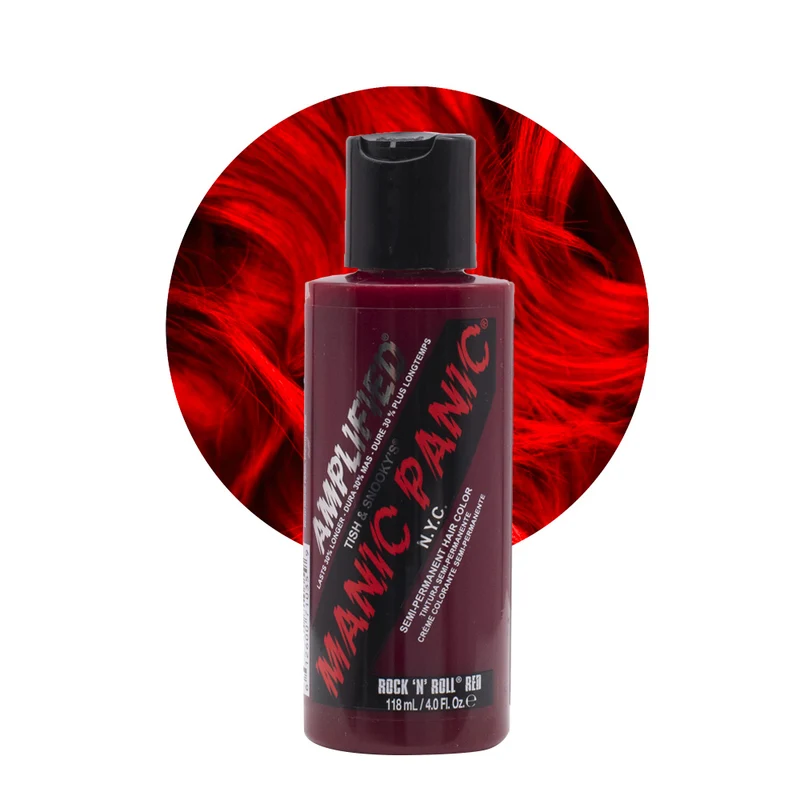 Manic Panic Amplified Cream Formula Rock&Roll Red 118ml - coloration semi-permanente longue tenue
