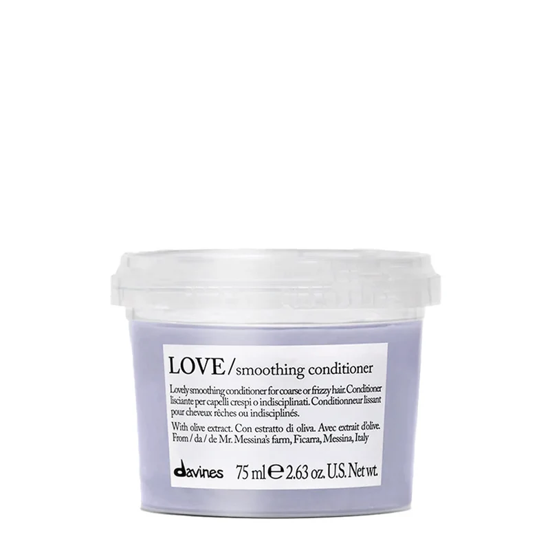Davines Essential HairCare Love Smoothing Conditioner 75ml - conditionneur lissant pour cheveux indisciplinés