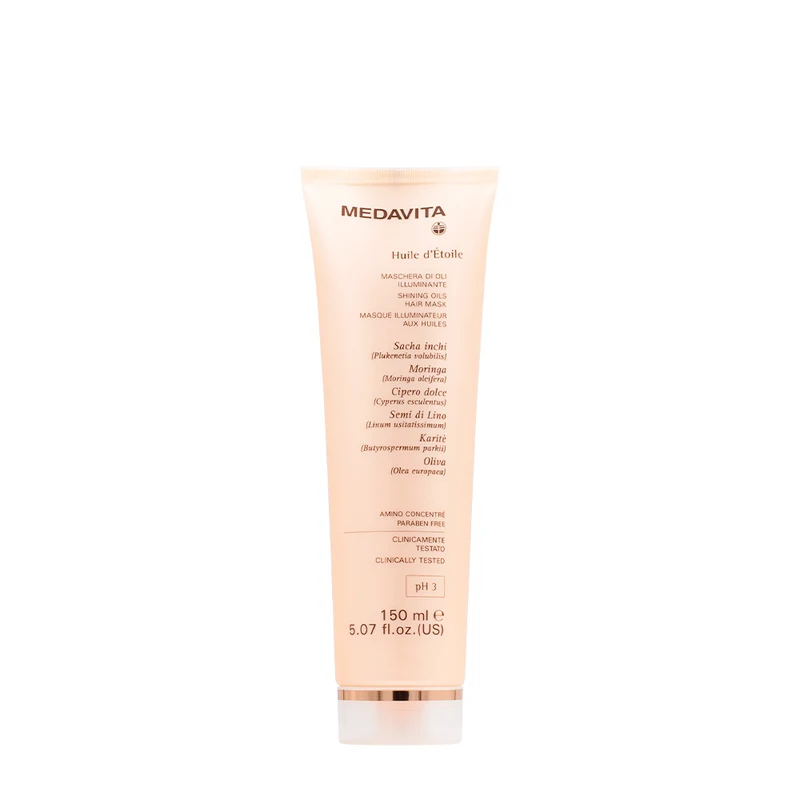 Medavita Lunghezze Huile d'etoile Masque aux Huiles de Brillance pH 3 150ml