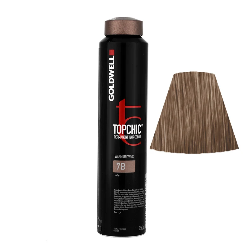Goldwell Topchic Can W7B Safari 250gr - coloration permanente en bombe