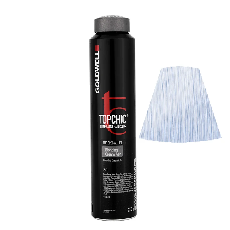 Goldwell Topchic Blonde Cream Cendré 250gr - coloration permanente en bombe