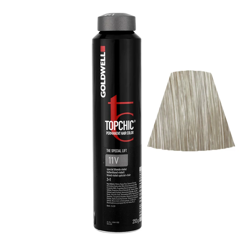 Goldwell Topchic Can 11V Blond Clair Violet 250gr - coloration permanente en bombe