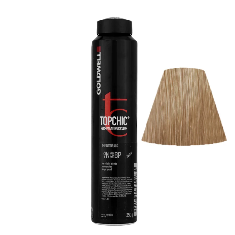 Goldwell Topchic Can 9N@BP Ultrablond Elumenated Beige Perlé 250gr - coloration permanente en bombe