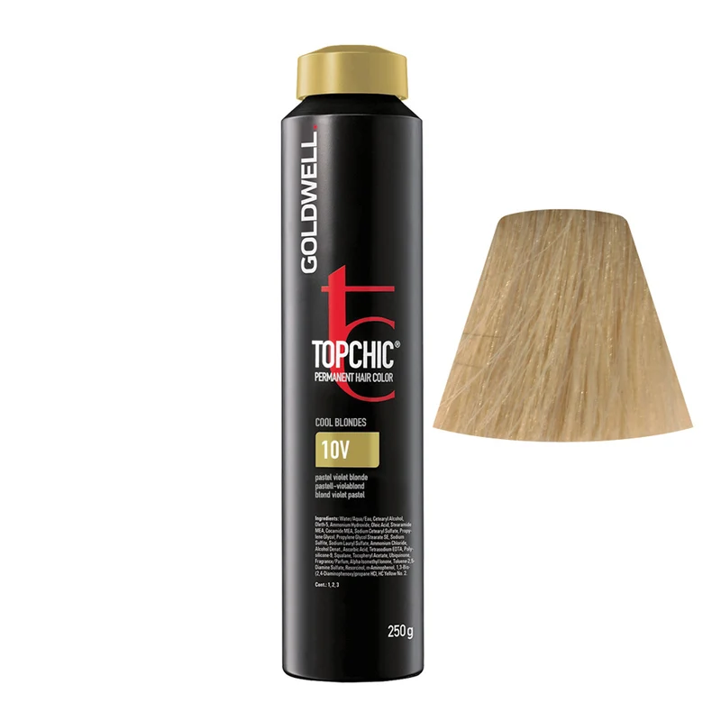 Goldwell Topchic Can 10V Blond Violet Pastel 250gr - coloration permanente en bombe