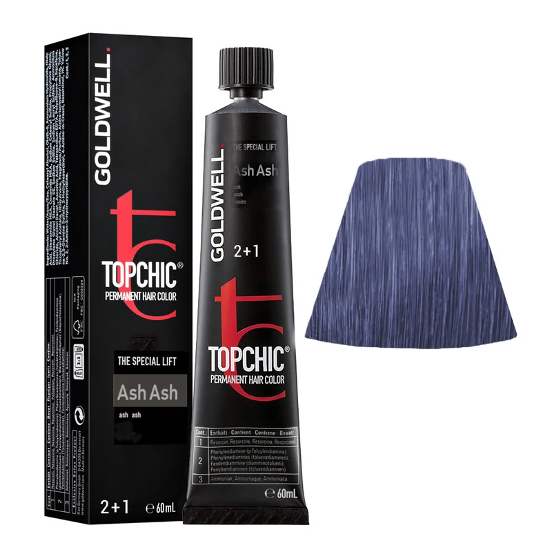 Goldwell Topchic Tube Ash Ash 60ml - coloration permanente en tube