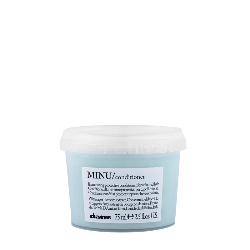 Davines Essential HairCare Minu Conditioner 75ml - après-shampooing illuminateur cheveux colorés