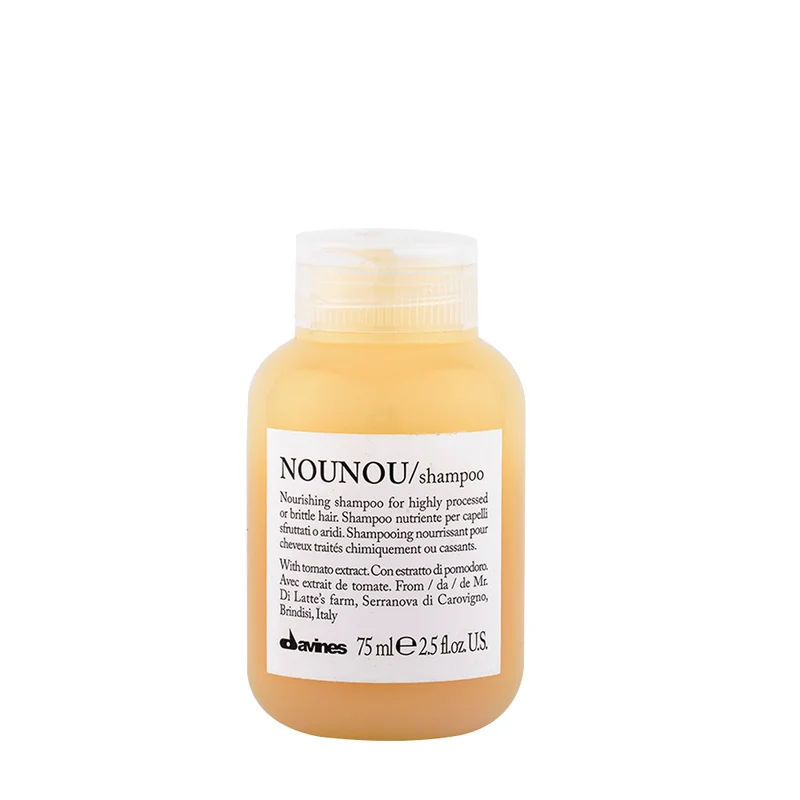 Davines Essential HairCare Nounou Shampoo 75ml - shampooing nourrissant pour cheveux abîmés ou secs