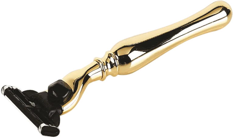 Mach III Razor with Gold Handle