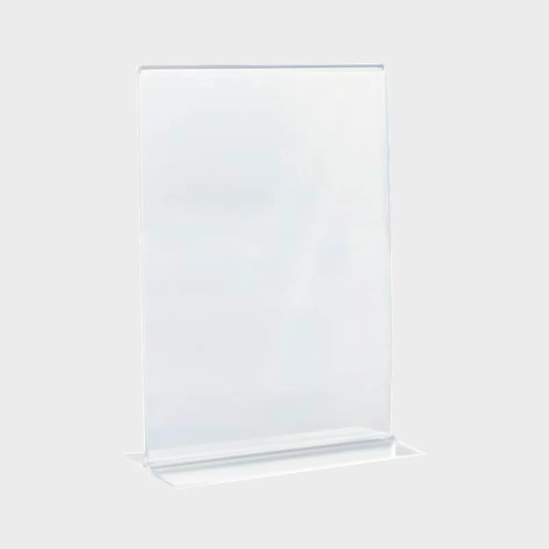 Plexiglass + visuels gammes