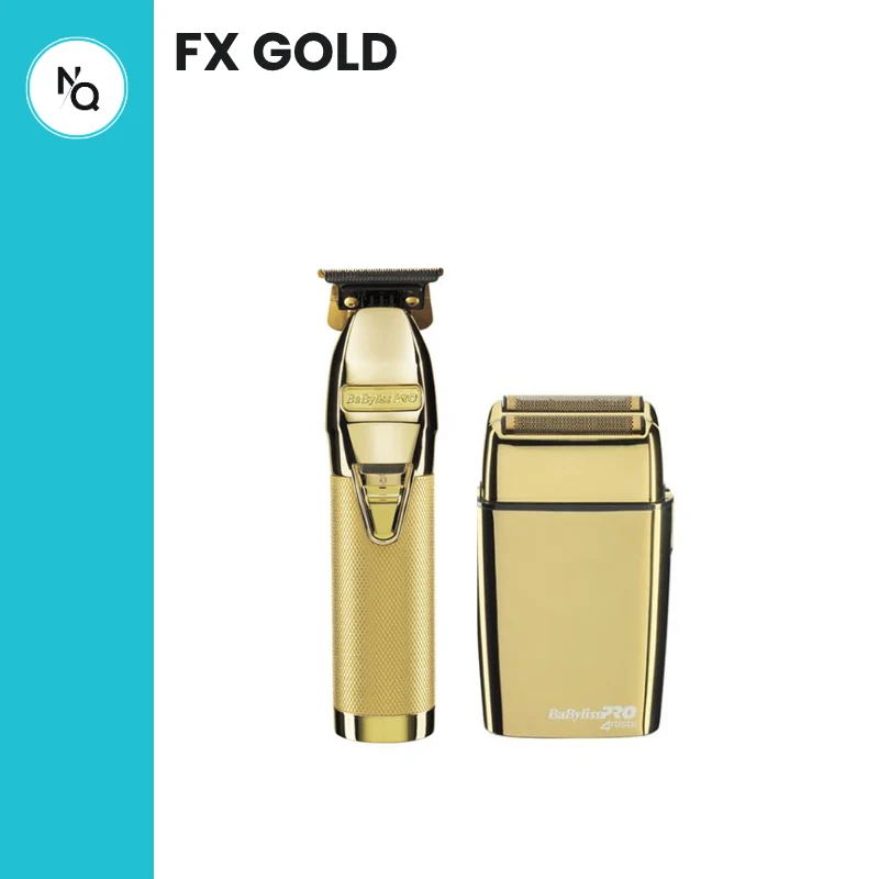 SKELETON GOLD TRIMMER & GOLD METAL DOUBLE FOIL SHAVER