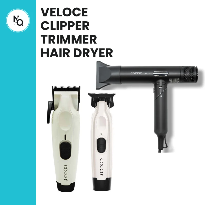 VELOCE CLIPPER + TRIMMER + HAIR DRYER