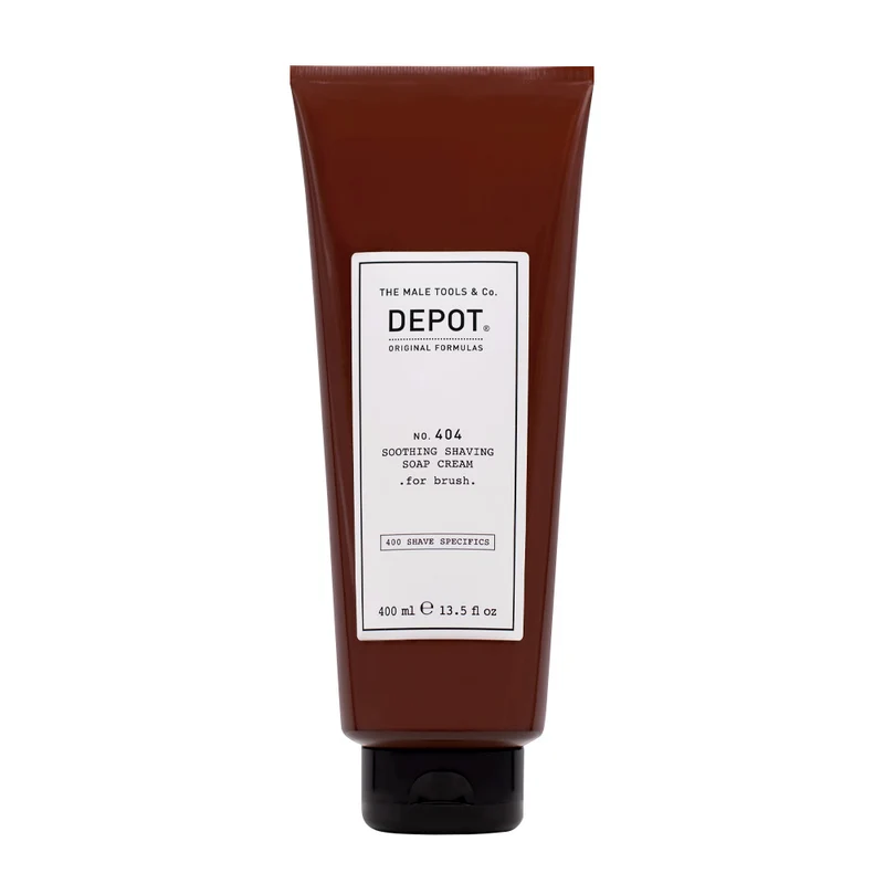 Depot Shave Specifics Soothing Shaving Soap Cream for Brush 400ml - savon à raser apaisant pour brosse