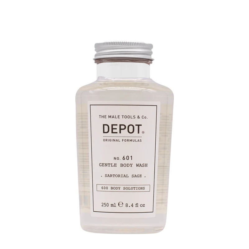 Depot Body Solutions No. 601 Gentle Body Wash Fresh Sartorial Sage 250ml - bain moussant délicat