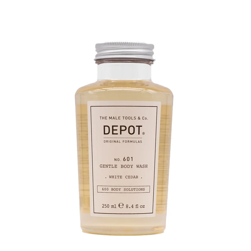Depot Body Solutions No. 601 Gentle Body Wash Fresh White Cedar 250ml - bain moussant doux