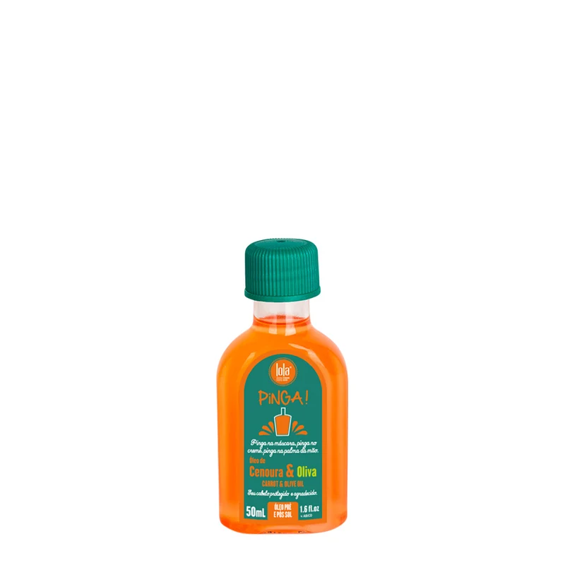 Lola From Rio Pinga Cenoura & Oliva 50ml - huile protection thermique et rayons UV