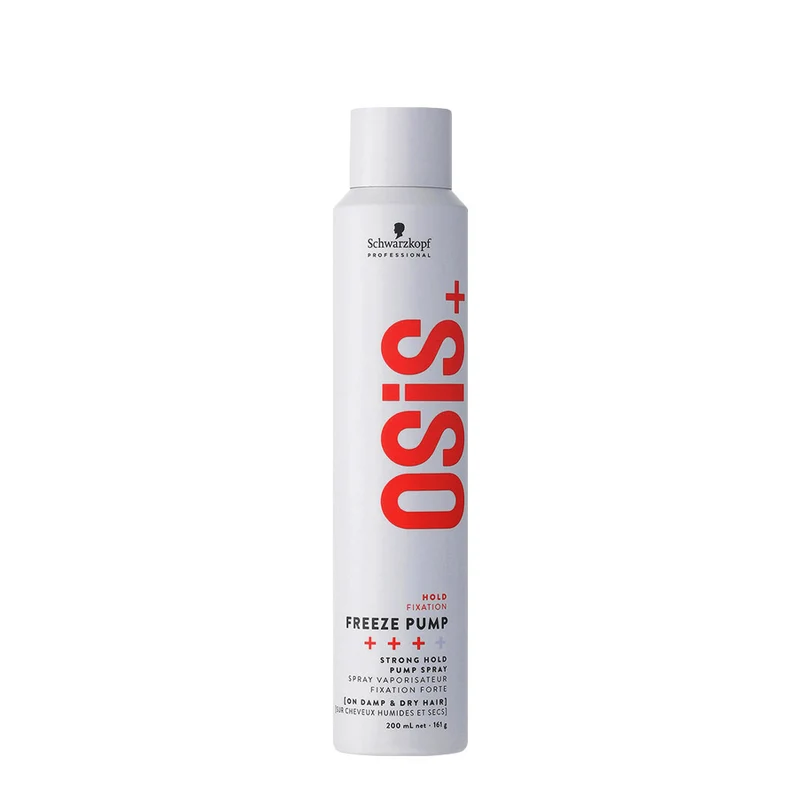 Schwarzkopf Osis Hold Freeze Pump 200ml - laque sans aérosol à tenue forte