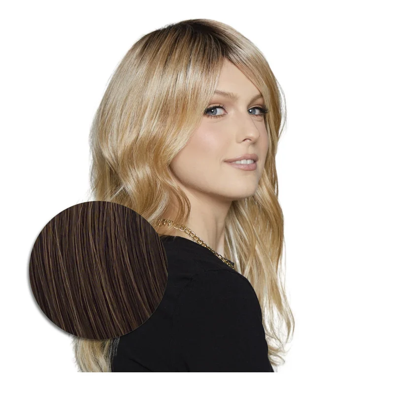 Hairdo Wavering Layers Perruque Marron Cuivre Moyen - perruque coupe longue