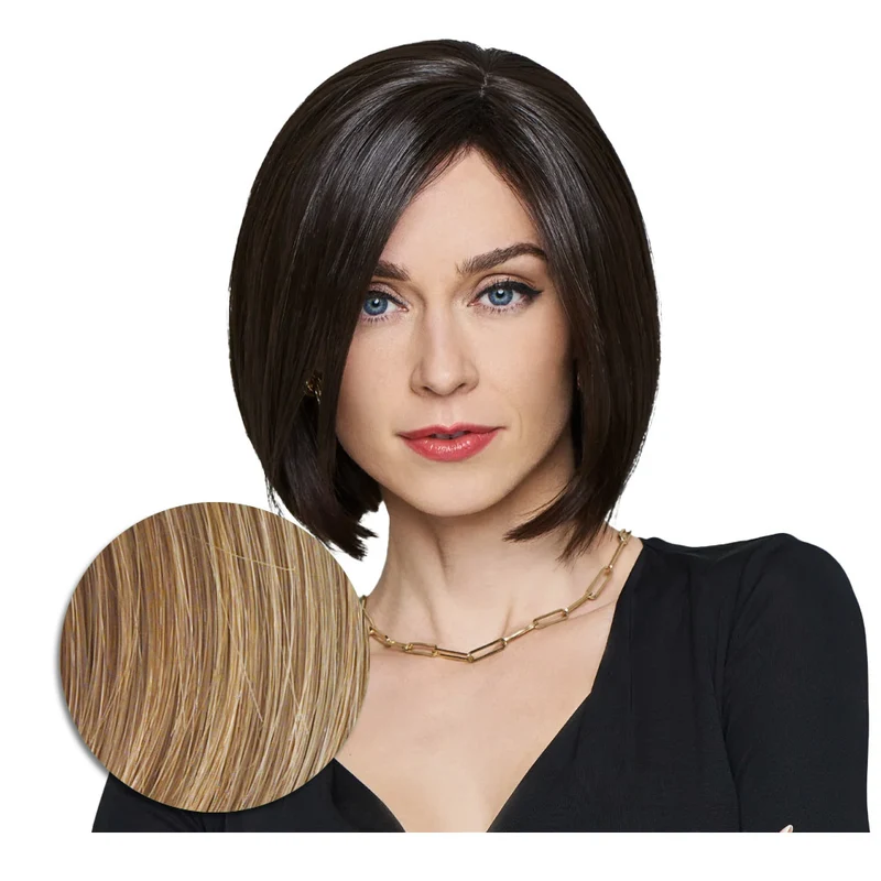 Hairdo Topper Top It Off R14/25 Blond Chaud - toupet avec clips amovibles