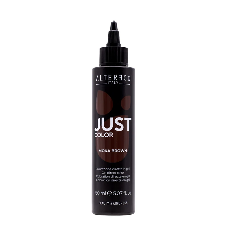 Alterego Just Color Moka Brown 150ml - coloration gel semi-permanente