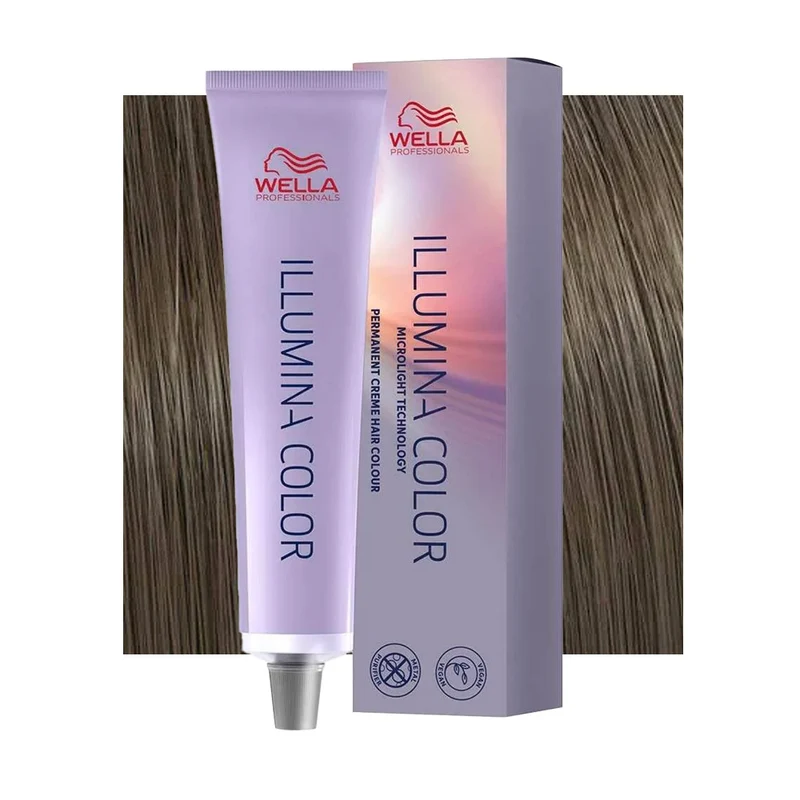 Wella Illumina Color 6/16 Blond Foncé Violet Cendré 60 ml - coloration permanente