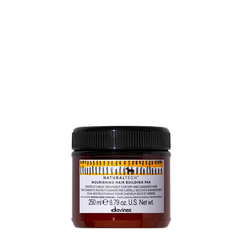 Davines Naturaltech Nourishing Hair Building Pak 250ml - soin restructurant pour cheveux abîmés