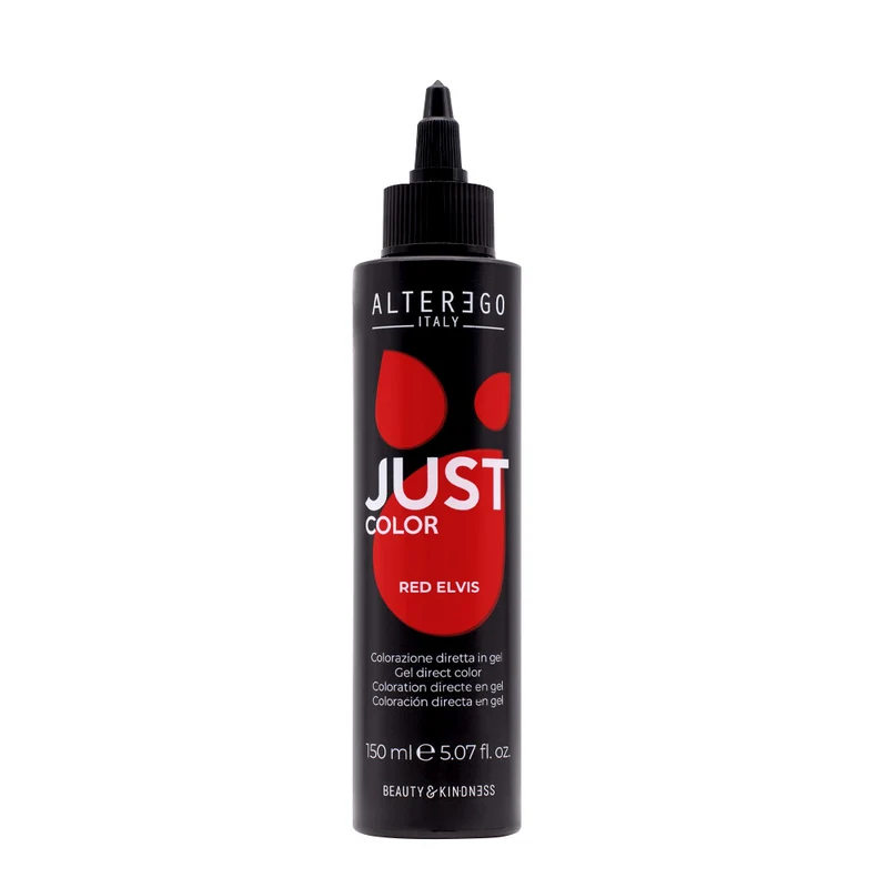 Alterego Just Color Red Elvis 150ml - coloration gel semi-permanente