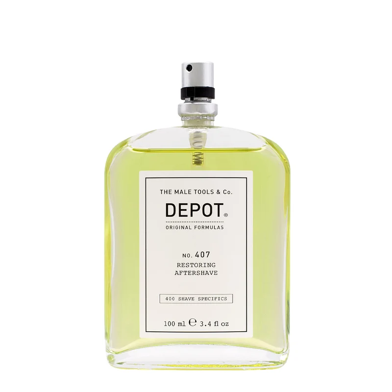 Depot Shave Specifics No.407 Restoring Aftershave 100ml - lotion après-rasage tonifiante rafraîchissante