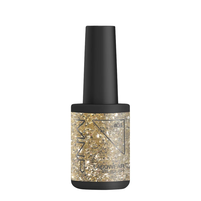 Lacqwear Gel Polish 204 Oh My Gold 10ml - vernis à ongles semi-permanent
