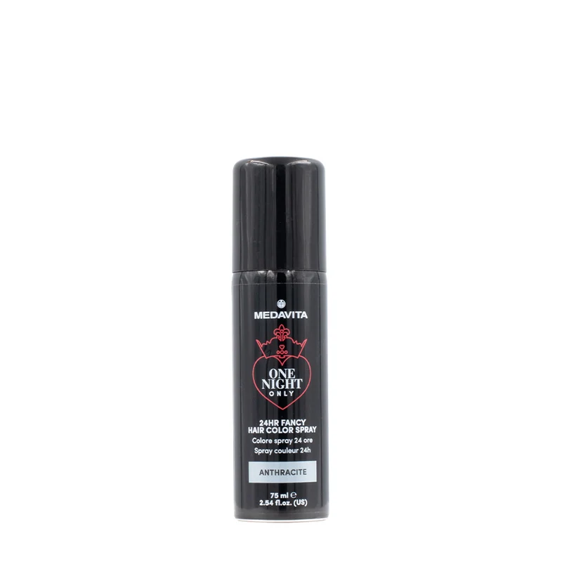 Medavita 24h Fancy Hair Color Spray Anthracite 75ml - spray de couleur anthracite
