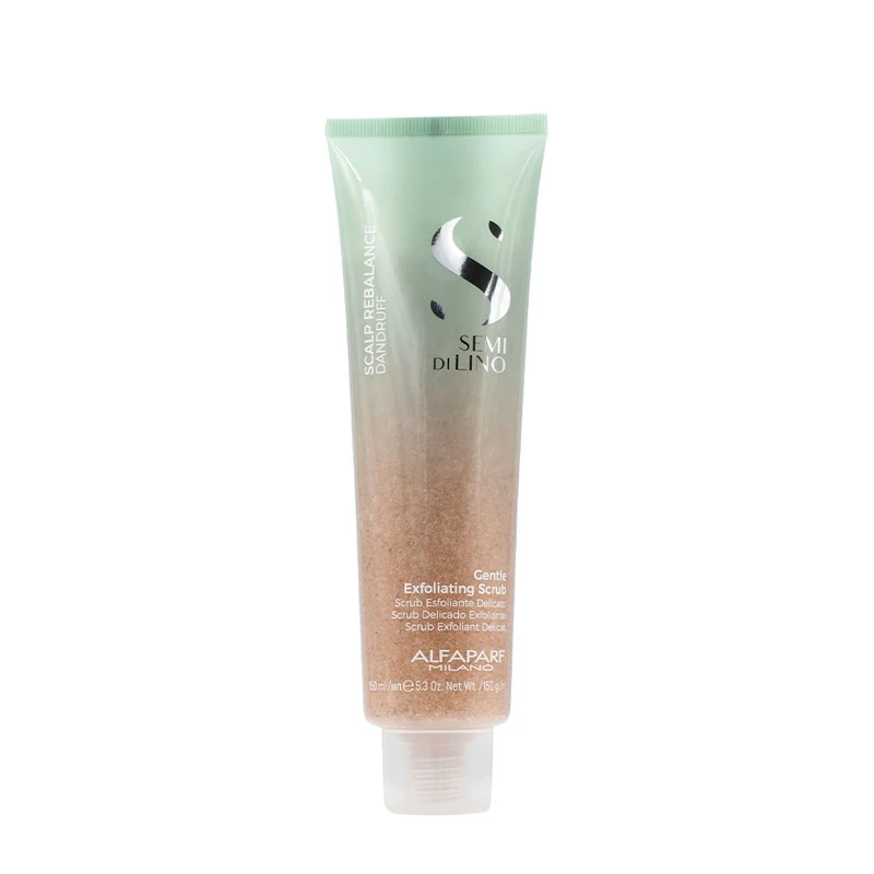 Alfaparf Milano Semi Di Lino Scalp Rebalance Gentle Exfoliating Scrub 150ml - gommage exfoliant délicat
