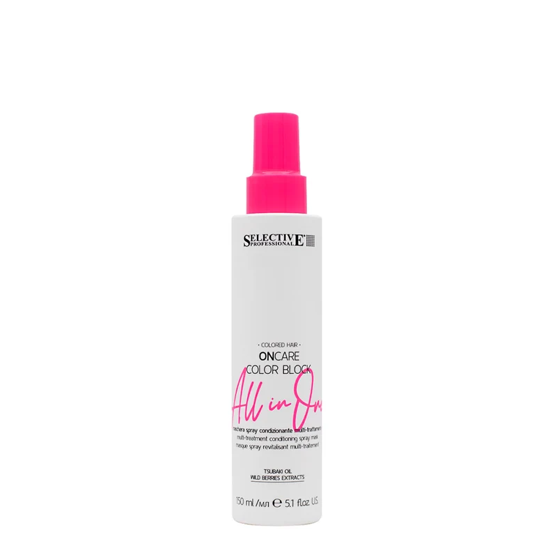 Selective Professional On Care Color Block All In One 150ml - masque spray conditionneur multi-traitement