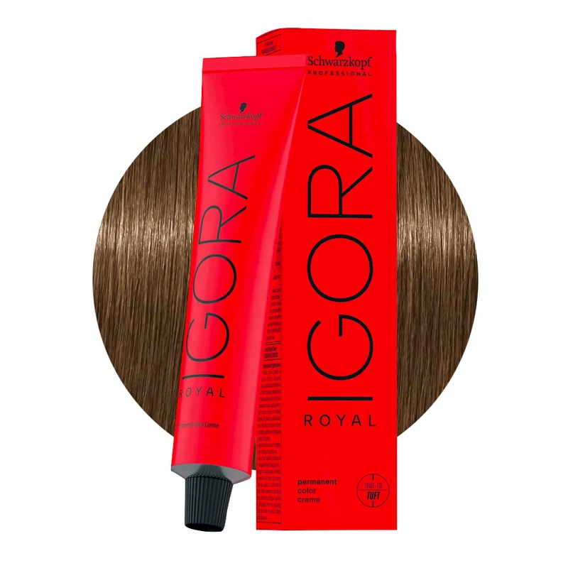 Schwarzkopf Igora Royal 7-42 Blond Moyen Beige Cendré 60ml - coloration permanente