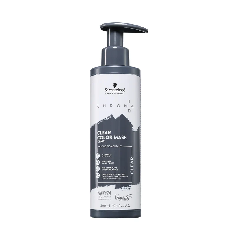 Schwarzkopf Chroma ID Color Mask Clear 00 300ml - masque colorant semi-permanent