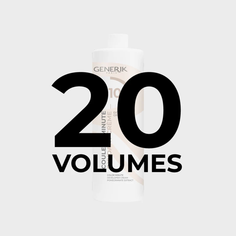 Oxydant Crème Couleur Minute GENERIK - 20 / 30 volumes - 1 L