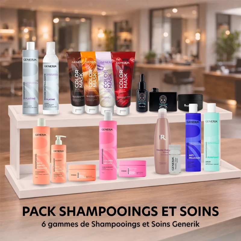 Pack de Revente Shampooings & Soins - GENERIK