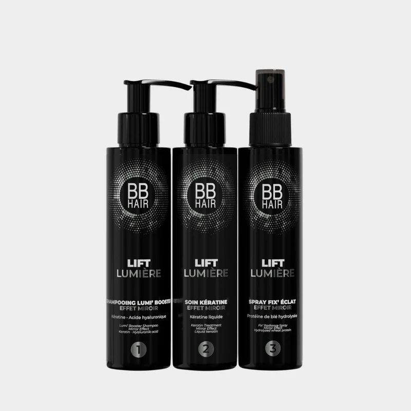 Rituel Soin Brillance Effet Miroir Lift Lumière BBHair (Lot x3) 150 ml