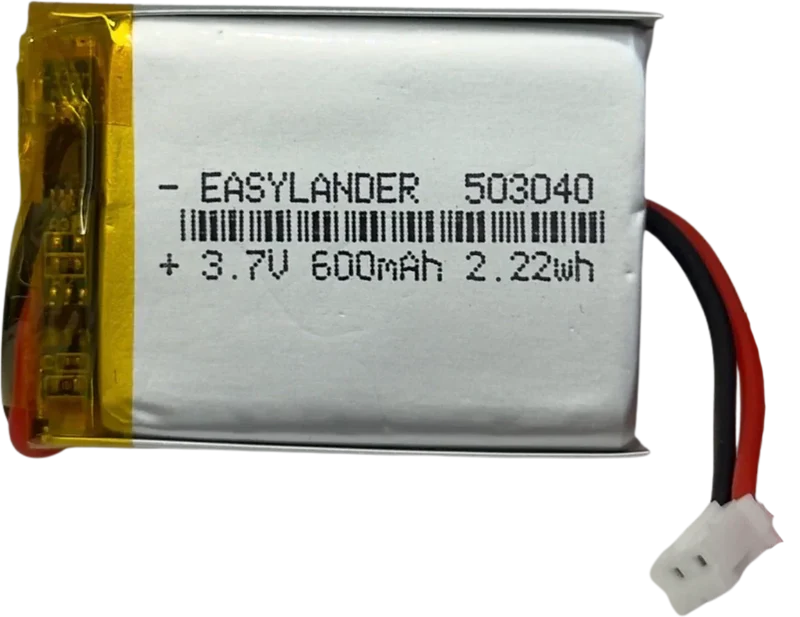 Batterie Lunii 503040 3.7 V 600 mAh LiPo – JST 2 broches