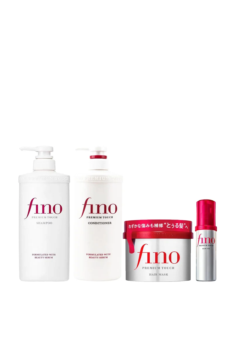 Routine réparatrice - Premium Touch - Cheveux secs et abîmés - 4 produits