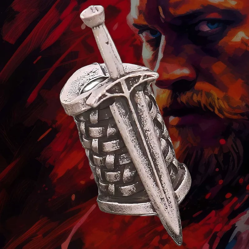 Perle de Barbe Epée Viking