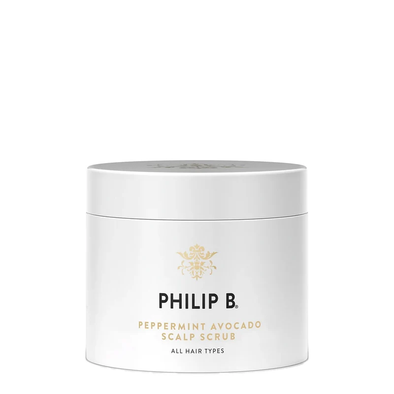 Philip B Peppermint Avocado Scalp Scrub 236ml - gommage pour le cuir chevelu