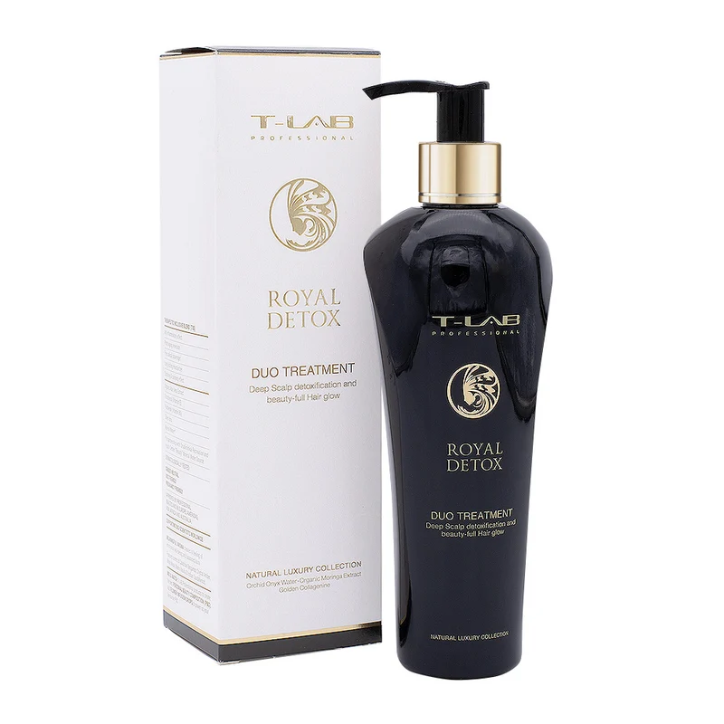 T-Lab Royal Detox Duo Treatment Après Shampooing Détox 250ml