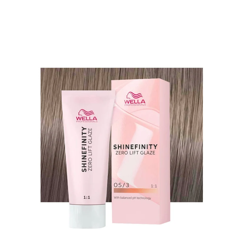 Wella Shinefinity 05/3 Châtain Clair Doré 60ml - coloration demi-permanente