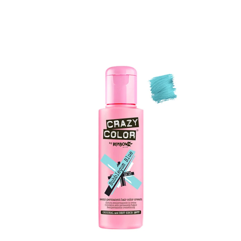 Crazy Color Capri Blue no 63, 100ml - crème colorante bleu clair